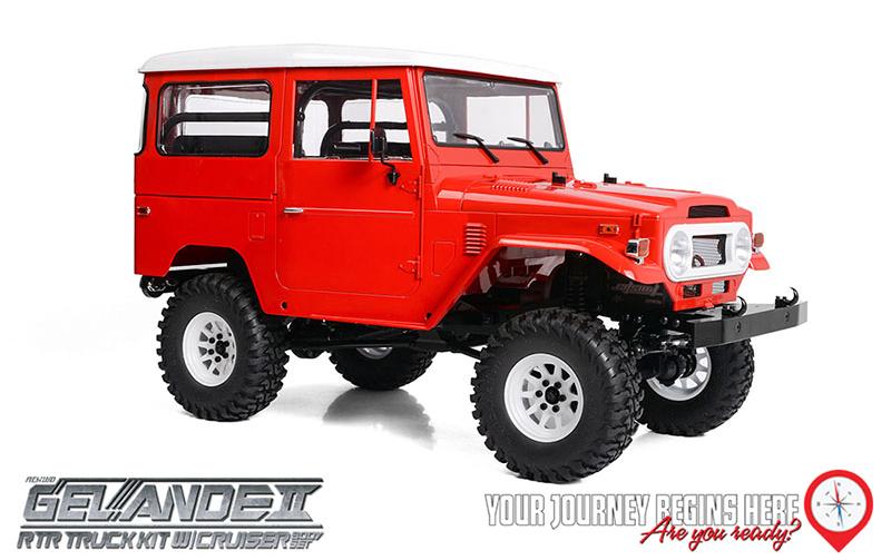 RC4WD Scale Crawler Gelände II Cruiser RTR, 1:10
