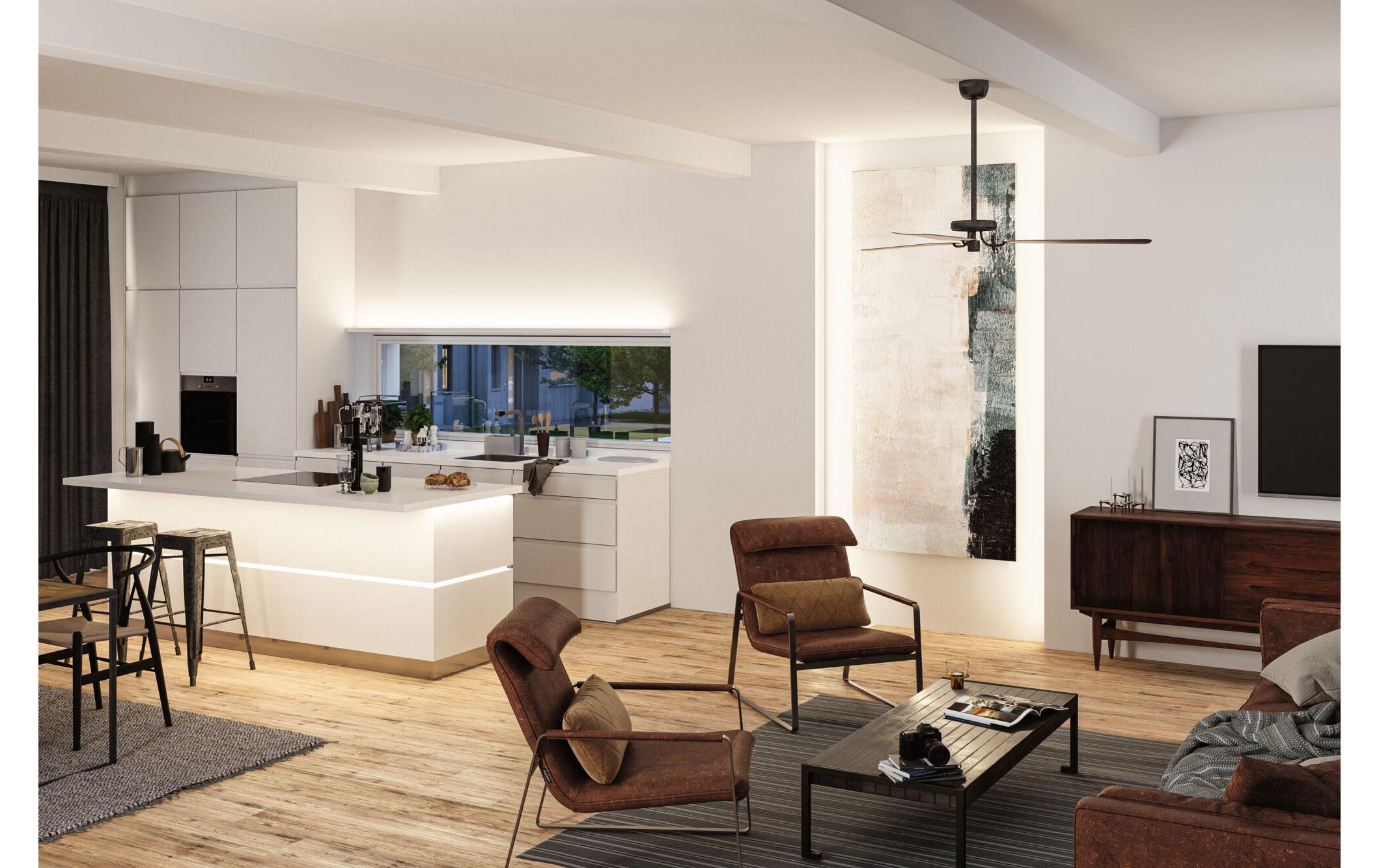 Paulmann MaxLED 1000 LED Strip Full-Line COB Edge 90°