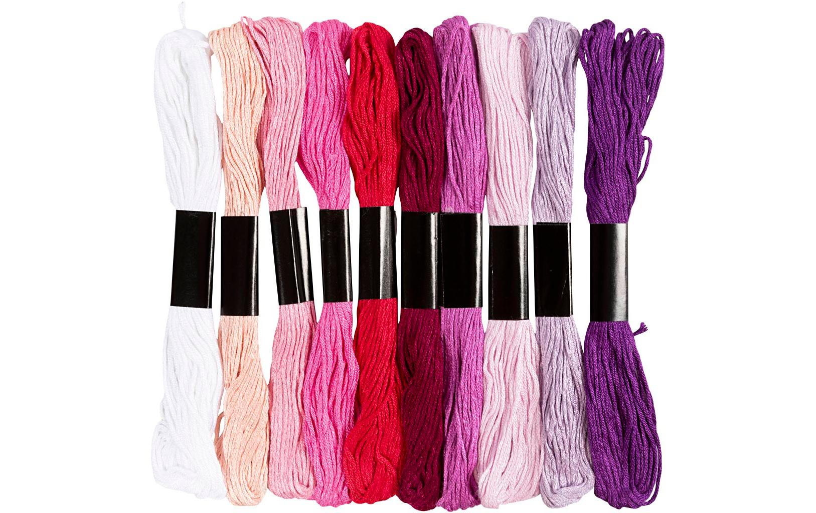 Creativ Company Stickgarn Harmonie Pinktöne, 10 x 8 m Creativ Company Stickgarn Harmonie Pinktöne, 10 x 8 m