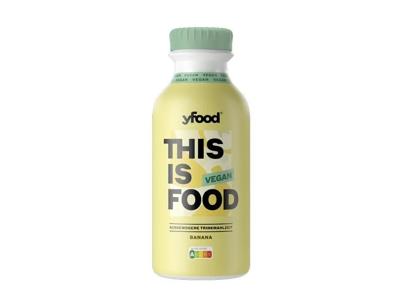 YFOOD Vegane Trinkmahlzeit Banana 500 ml YFOOD Vegane Trinkmahlzeit Banana 500 ml