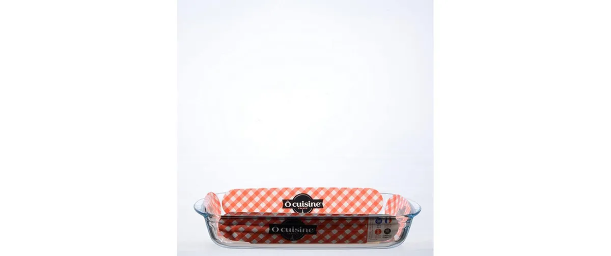 International Cookware Auflaufform 35 x 22 cm Eckig, Transparent International Cookware Auflaufform 35 x 22 cm Eckig, Transparent