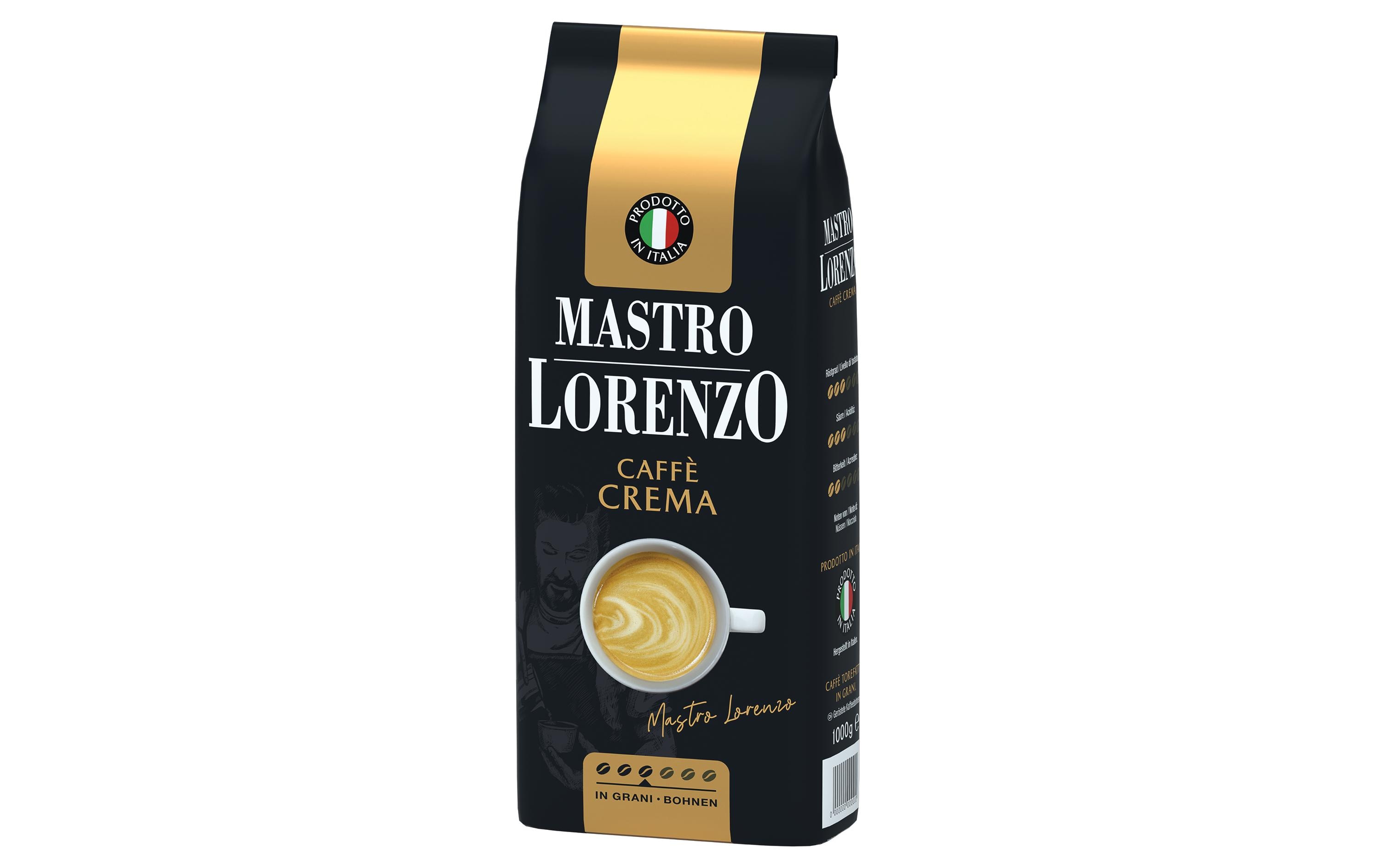 Mastro Lorenzo Kaffeebohnen Crema 1 kg