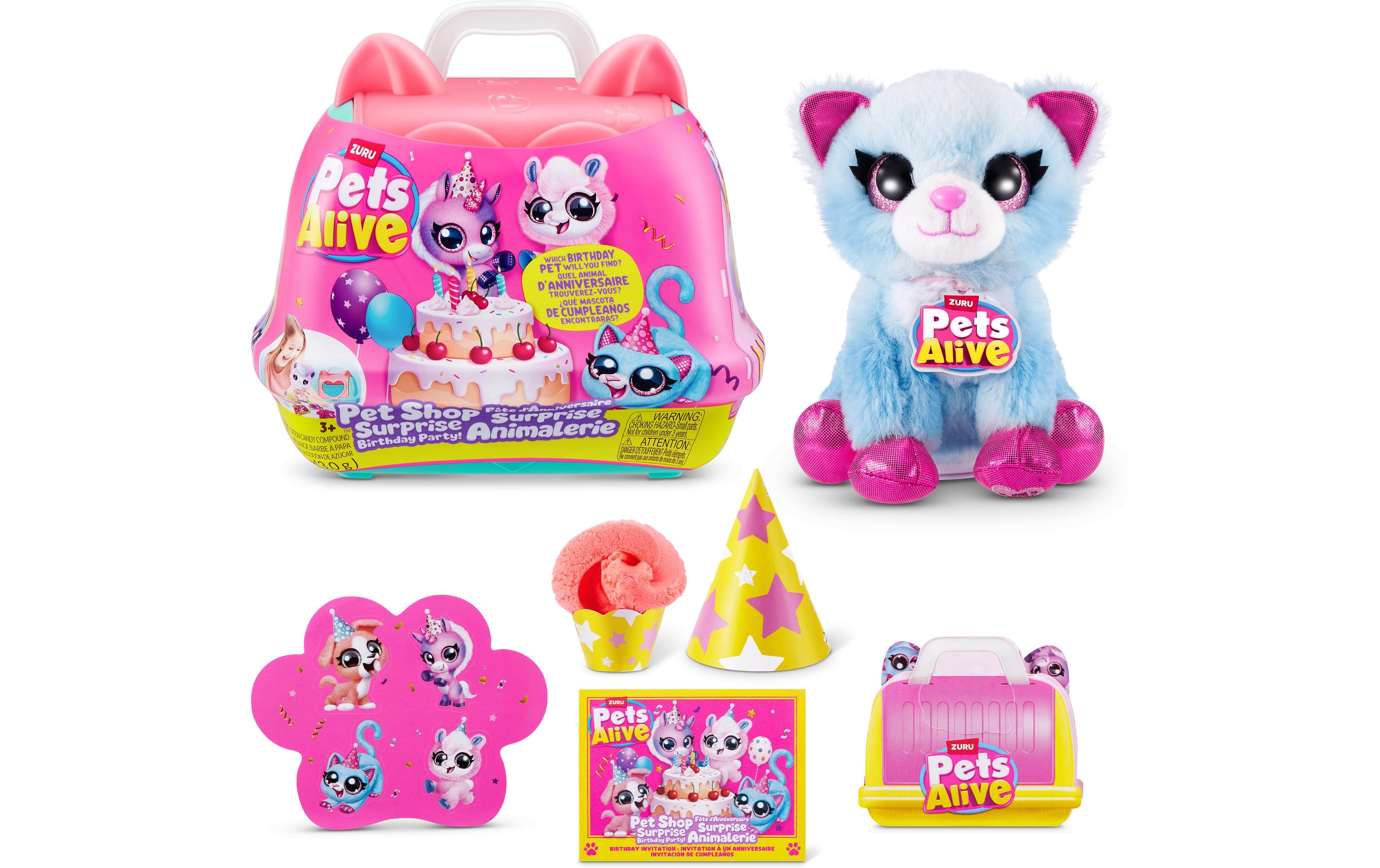 Zuru Kuscheltier Pets Alive Pet Shop Surprise Birthday Assortiert