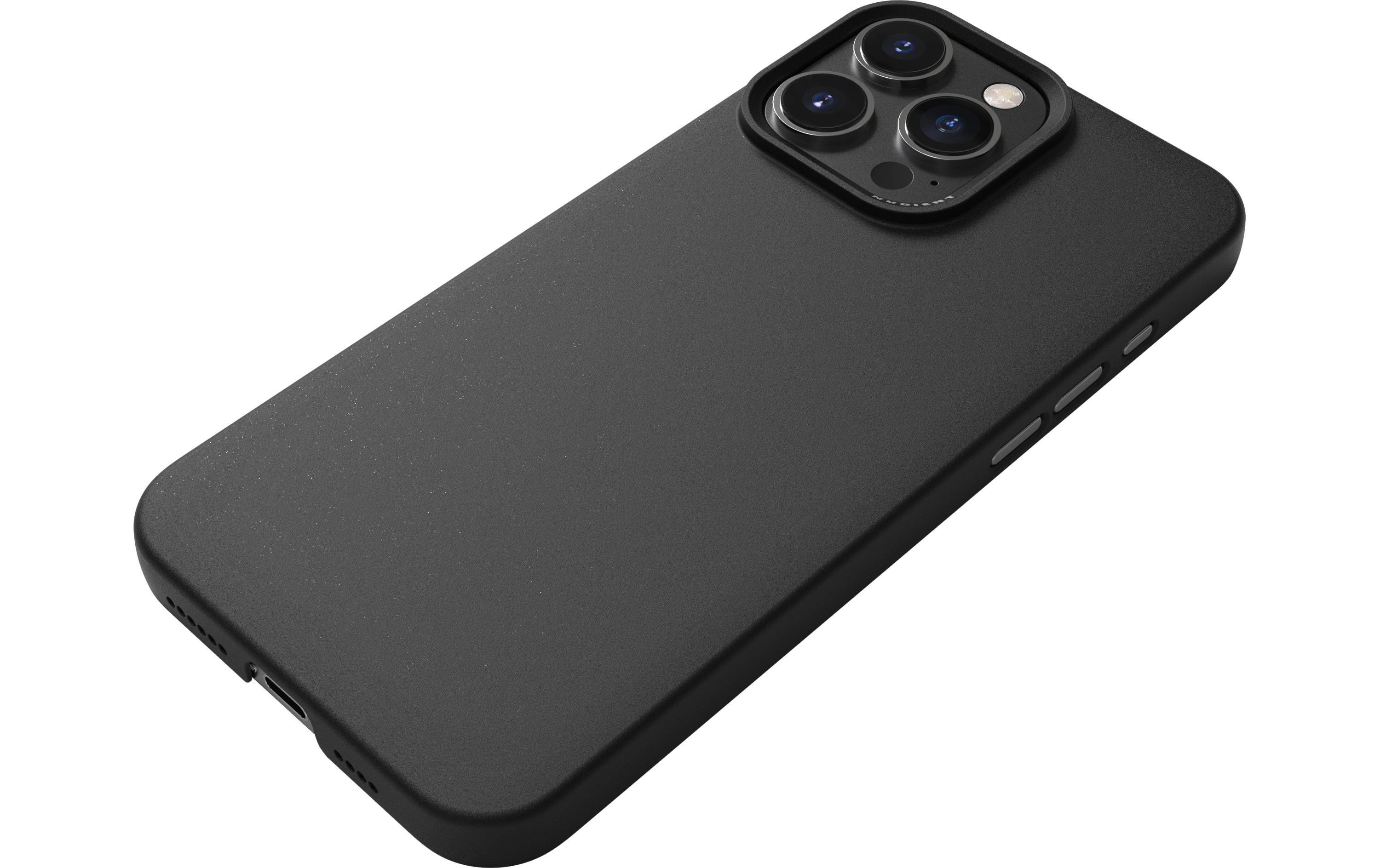 Nudient Back Cover Thin Case Magsafe iPhone 16 Pro Max Ink Black