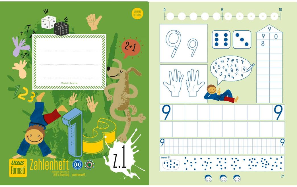 Formati Zahlenheft Z.1 mit vorgedruckten Ziffern, 14 Blatt Formati Zahlenheft Z.1 mit vorgedruckten Ziffern, 14 Blatt