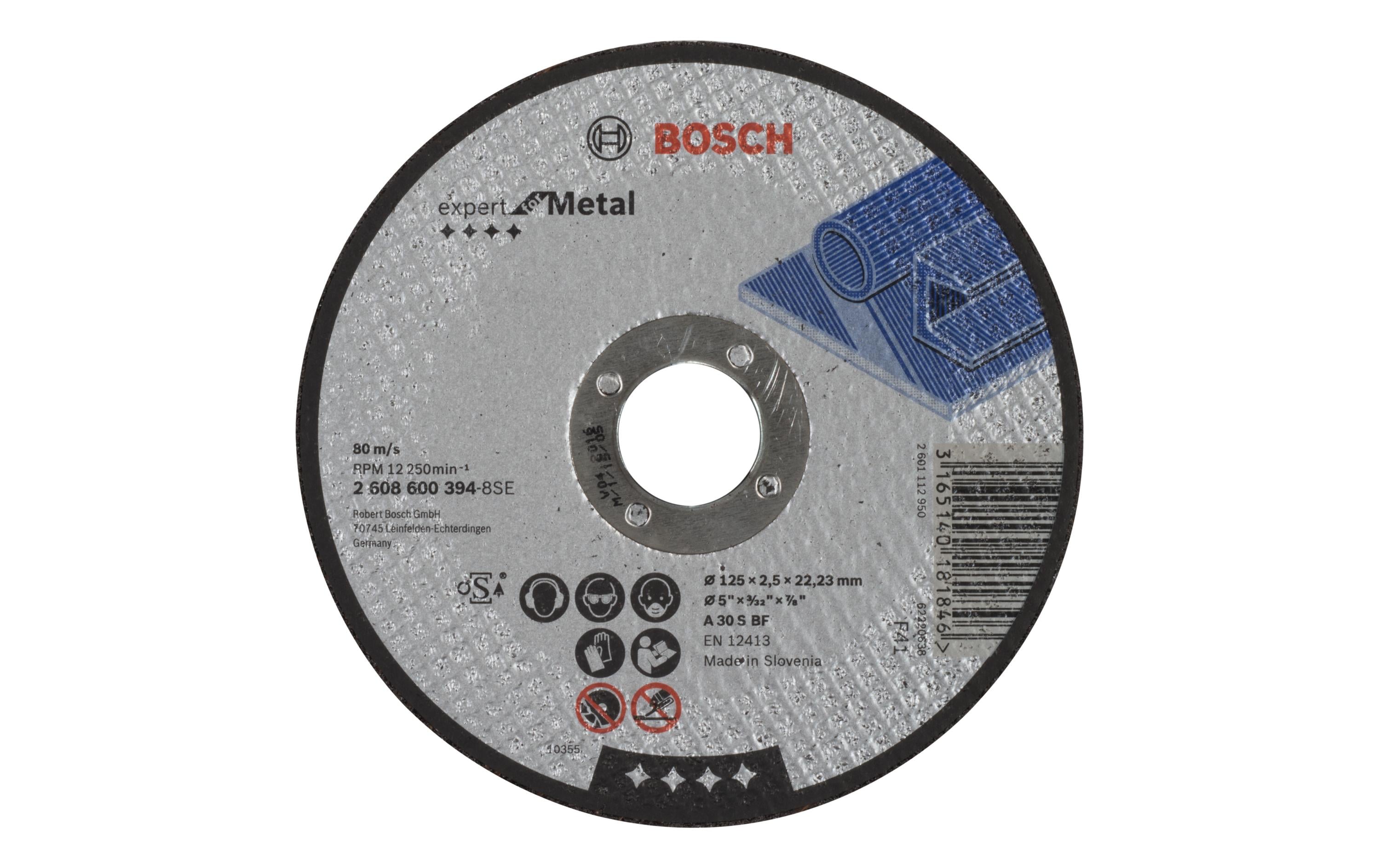 Bosch Professional Trennscheibe gerade Expert for Metal, 125 x 2.5 mm
