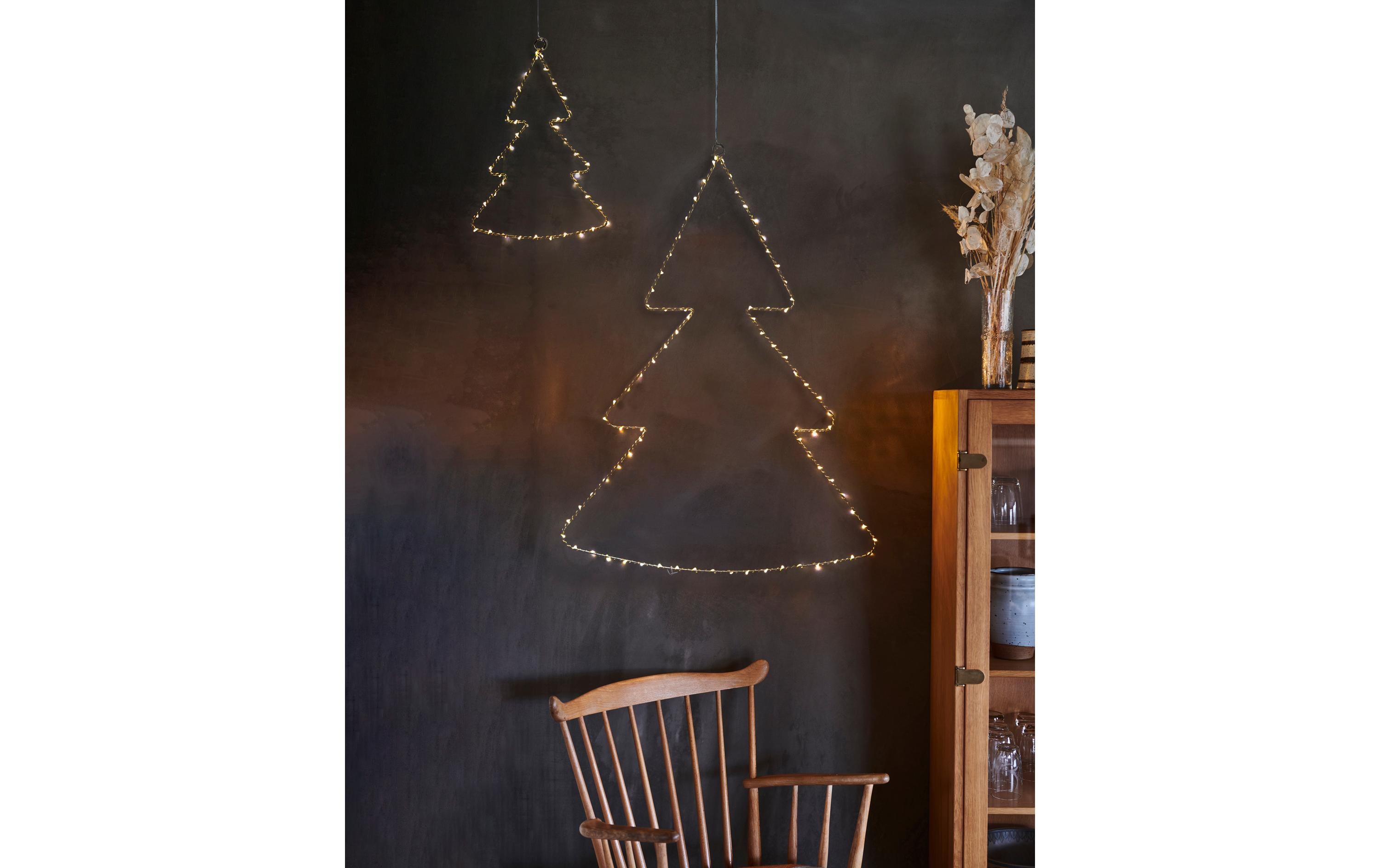 Sirius Fensterhänger Liva Tannebaum, 70 cm, Gold