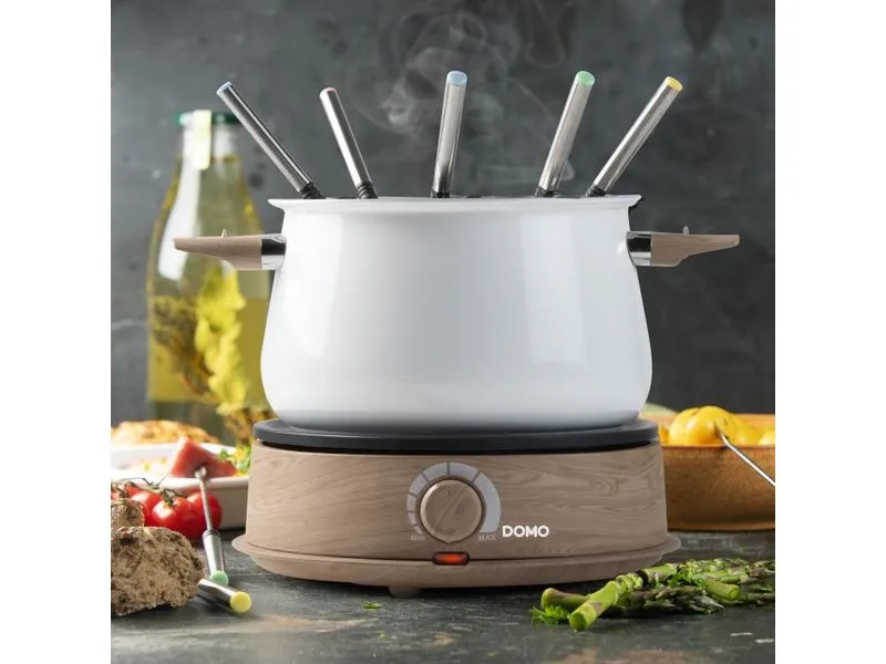 Domo Fondue-Bar DO736F 10 Teile, Weiss Domo Fondue-Bar DO736F 10 Teile, Weiss