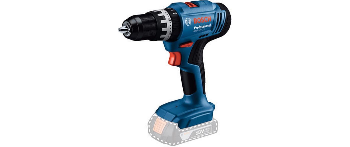 Bosch Professional Akku-Schlagbohrschrauber GSB 18 V-25