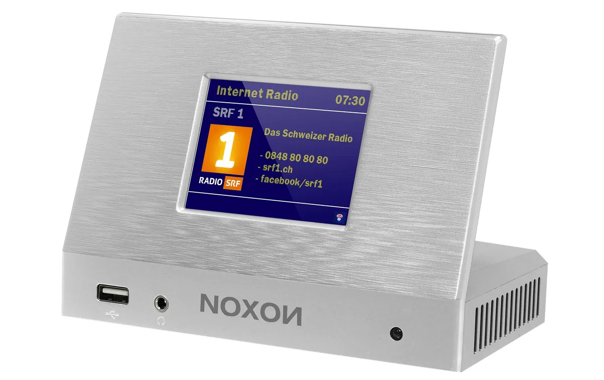 Noxon Radio-Tuner A120+ Silber