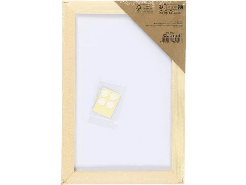 Creativ Company Keilrahmen 15.8 x 23.8 cm, Weiss, 1 Stück Creativ Company Keilrahmen 15.8 x 23.8 cm, Weiss, 1 Stück