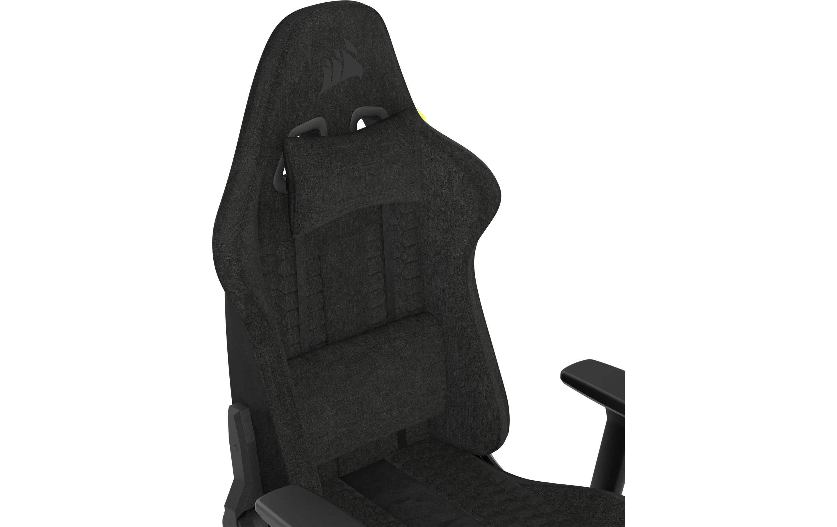 Corsair Gaming-Stuhl TC100 Relaxed Stoff Schwarz