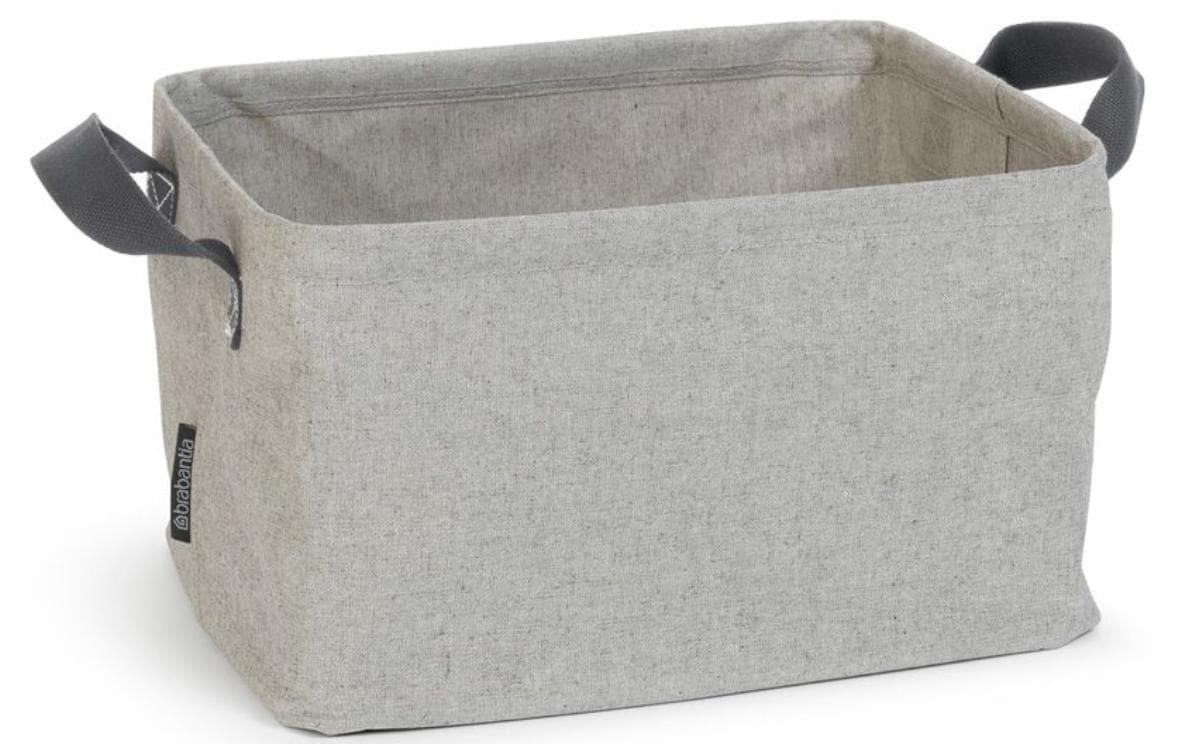 Brabantia Wäschekorb Linn faltbar Grau 35 l
