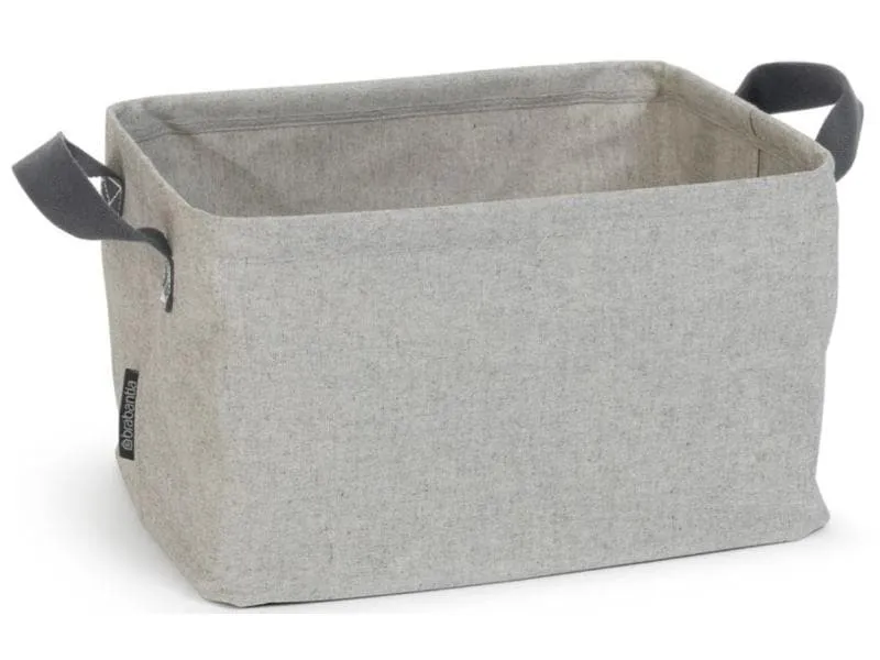 Brabantia Wäschekorb Linn faltbar Grau 35 l Brabantia Wäschekorb Linn faltbar Grau 35 l