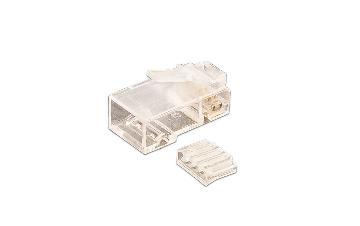 Wirewin Stecker RJ45 Cat.6 100 Stück, ungeschirmt, Einführhilfe Wirewin Stecker RJ45 Cat.6 100 Stück, ungeschirmt, Einführhilfe