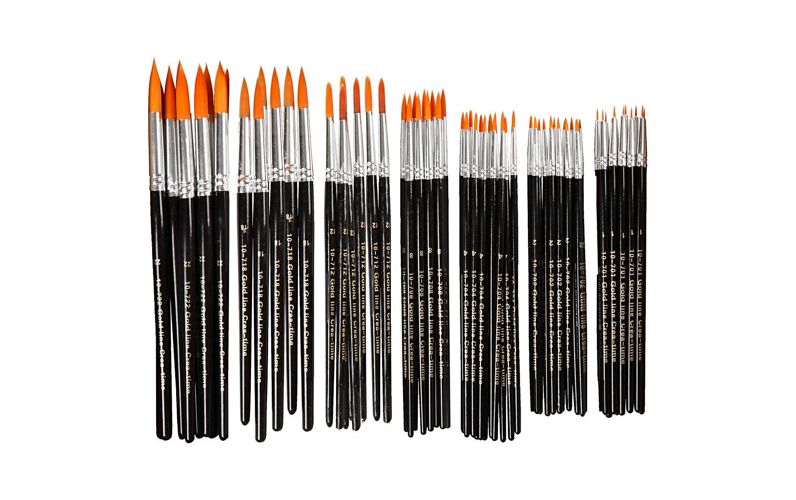 Creativ Company Nylonhaarpinsel 84 Stück