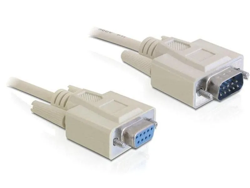 Delock Verlängerungskabel RS-232 DB9 - RS-232 DB9 (m-f) 5 m