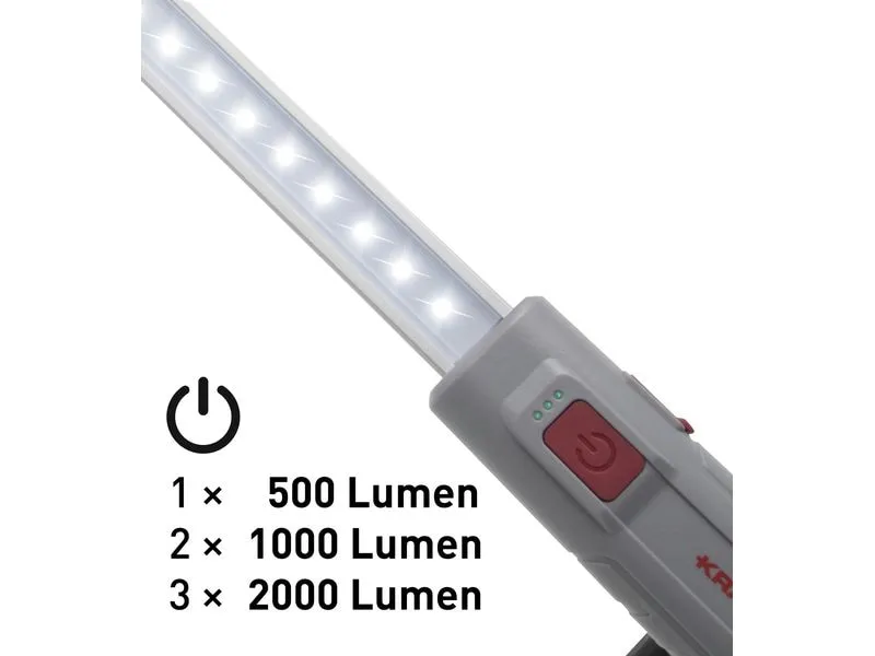 Kraftwerk LED Motorraumleuchte ausziehbar, 20 W mit 50 SMD's