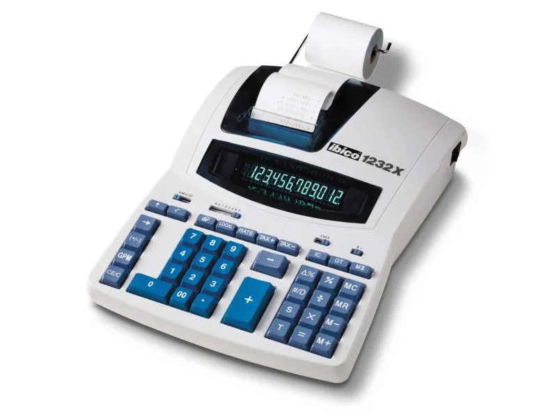 Ibico Bürorechner 1232X mit Druckfunktion Ibico Bürorechner 1232X mit Druckfunktion