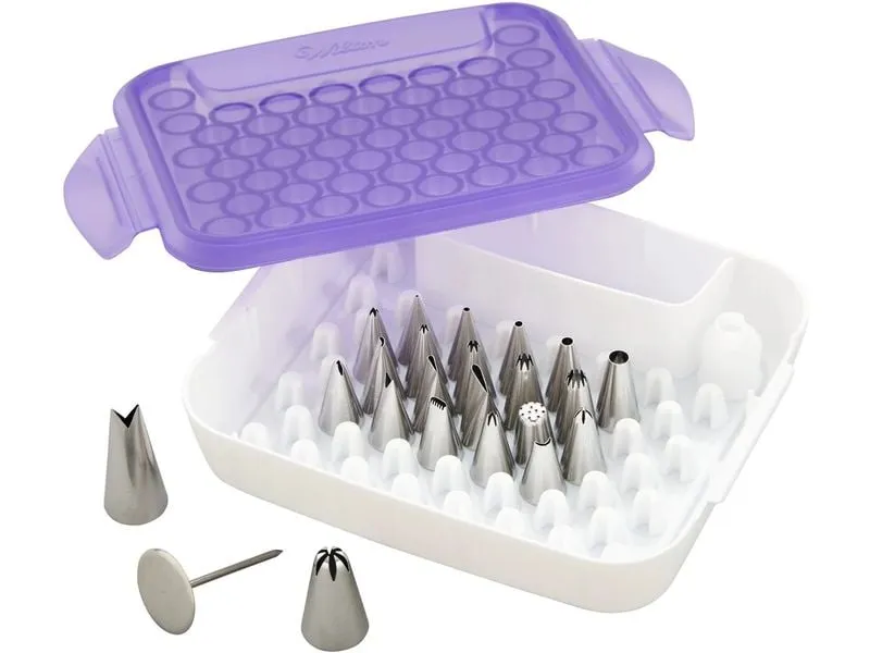 BackshopSchweiz Wilton Deluxe Tüllen Set 22 Stück BackshopSchweiz Wilton Deluxe Tüllen Set 22 Stück