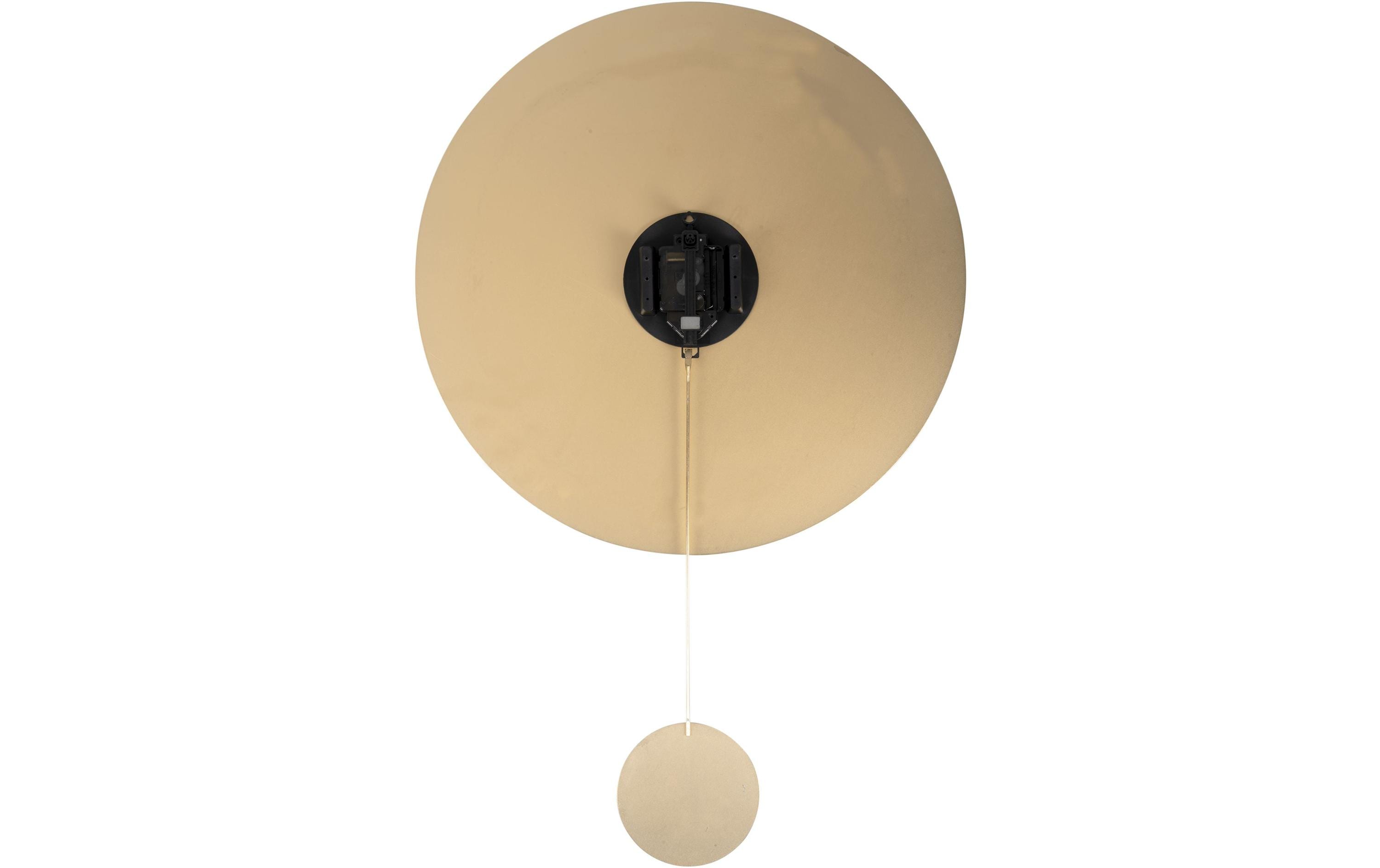 KARLSSON Wanduhr Impressive Pendulum Ø 47 cm, Gold