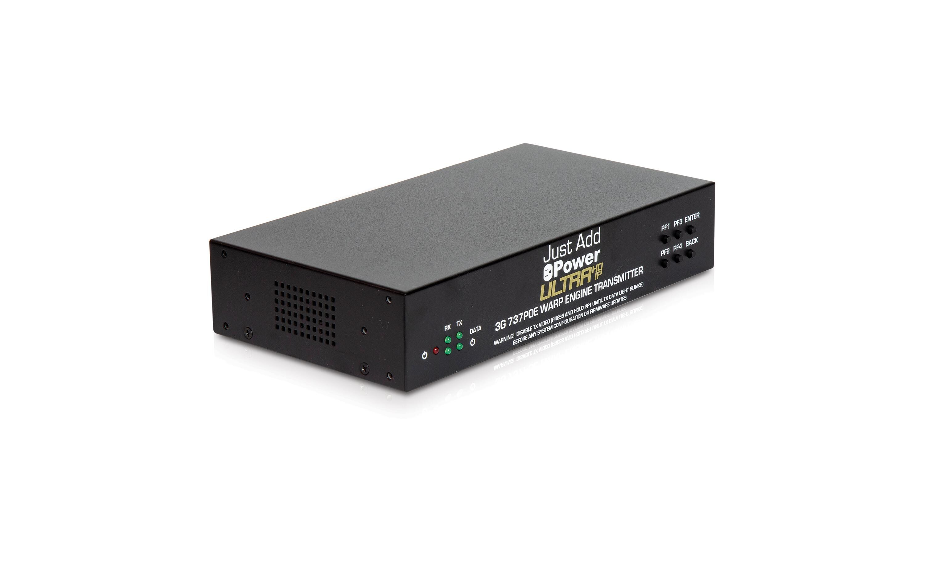 JUSTADDPOWER IP Transmitter VBS-HDIP-737POE Rotation, 4K