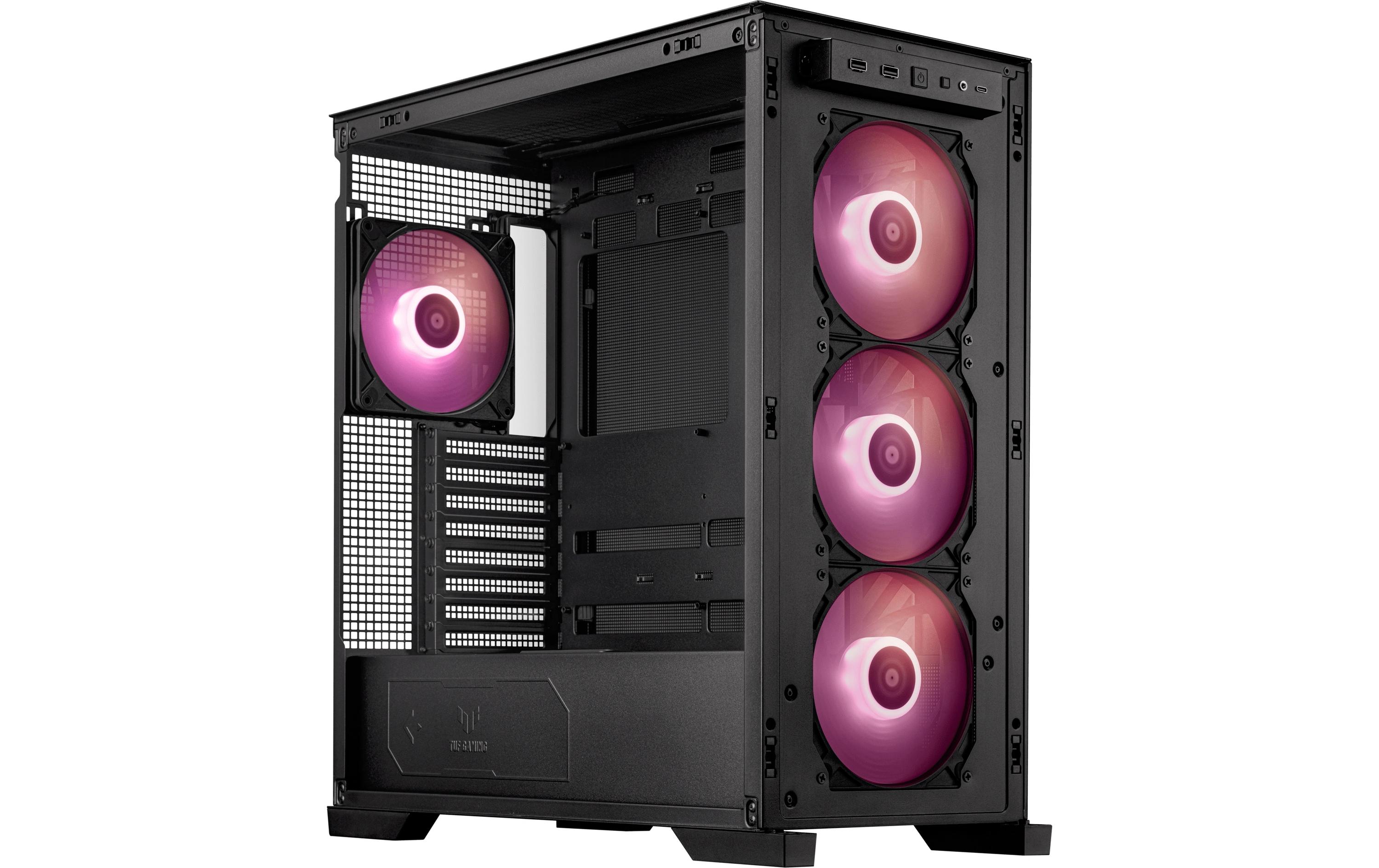 ASUS PC-Gehäuse TUF Gaming GT302 ARGB Schwarz