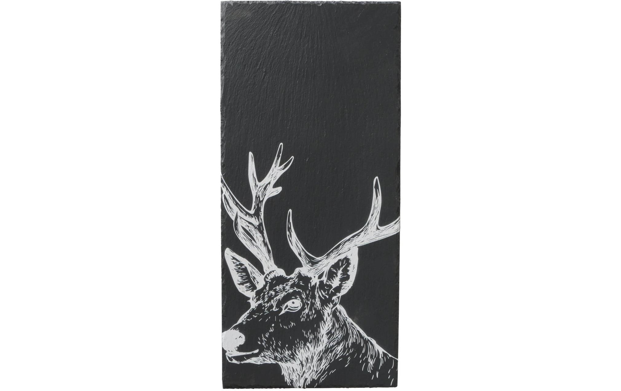 Boltze Deko Servierbrett Moritz Schiefer, 48 x 1.5 cm