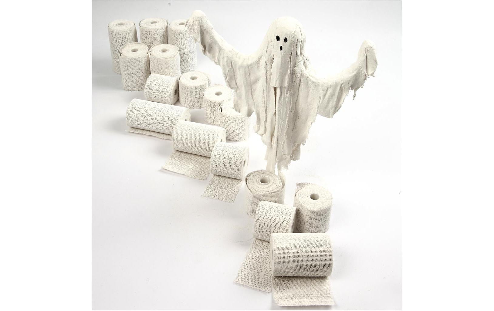 Creativ Company Gipsbinden Weiss, 4 Rollen