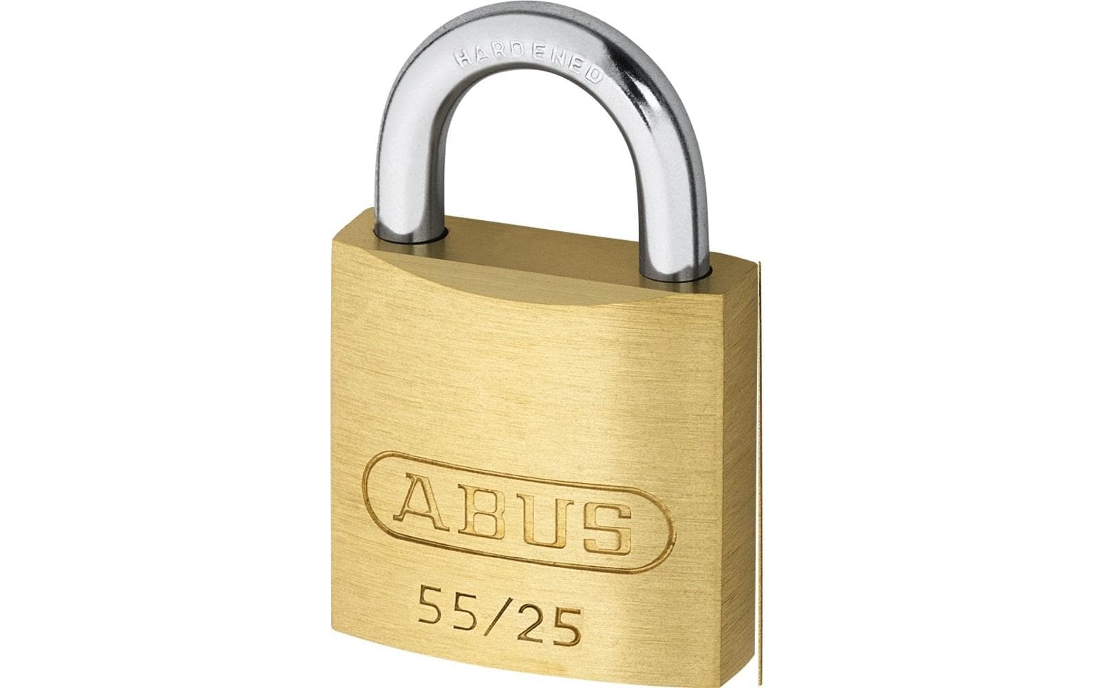 Abus Vorhängeschloss 55/25 Gold Messing Abus Vorhängeschloss 55/25 Gold Messing