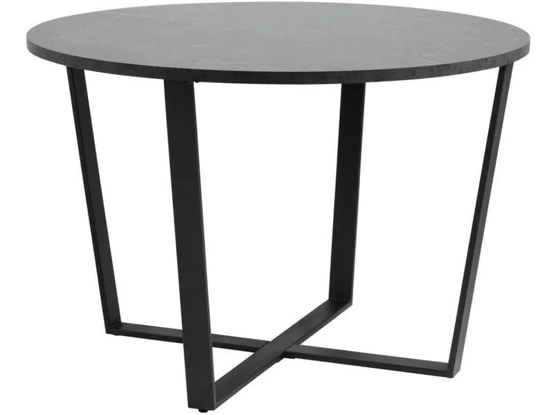 AC Design Tisch Amble Ø 110 cm, Schwarz