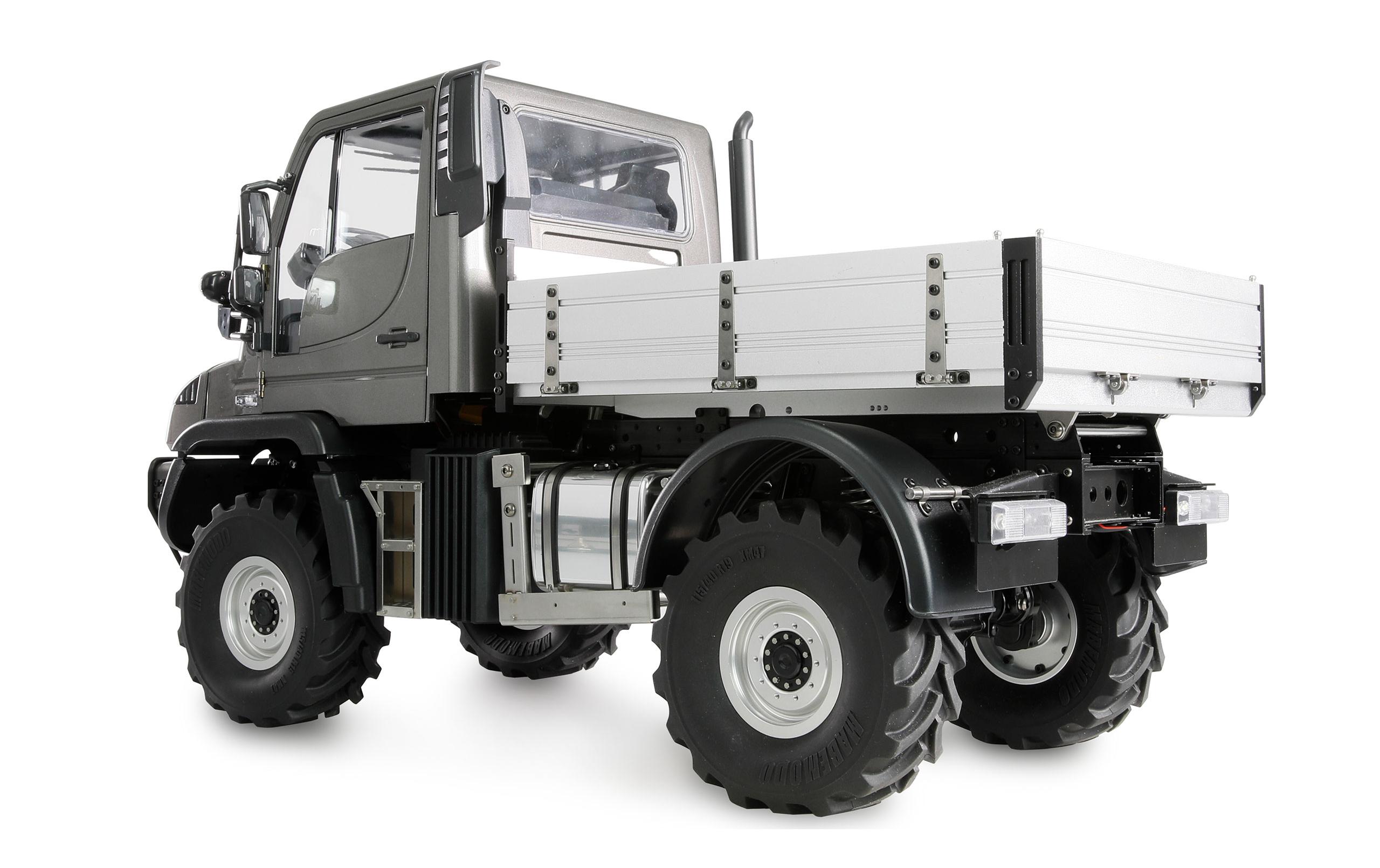 Amewi Mercedes-Benz Unimog Geräteträger 4WD Anthrazit 1:10, ARTR
