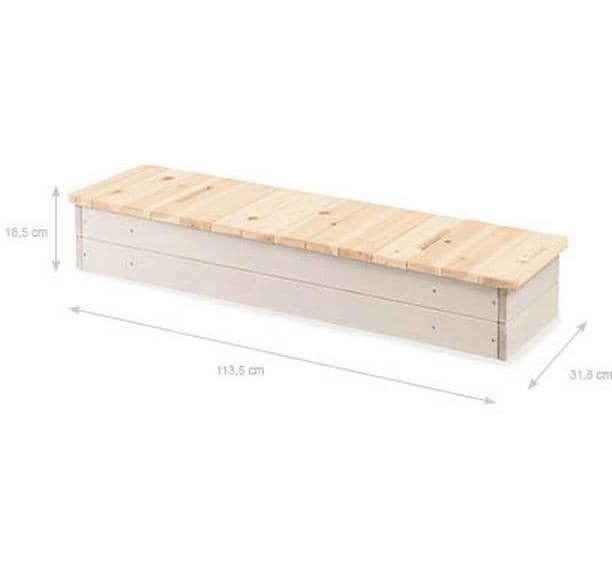 Pinolino Sandkasten Hedda, Beige / natur Pinolino Sandkasten Hedda, Beige / natur