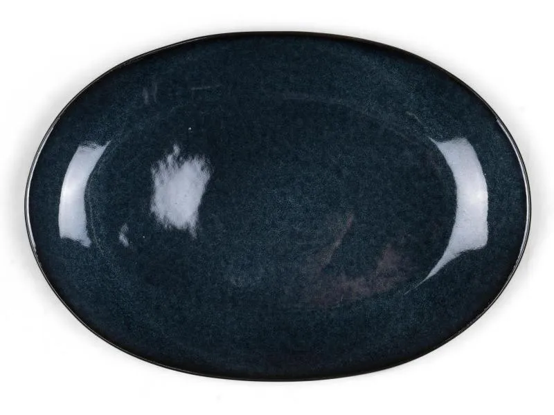 Bitz Servierplatte 36 x 25 cm Schwarz/Dunkelblau Bitz Servierplatte 36 x 25 cm Schwarz/Dunkelblau