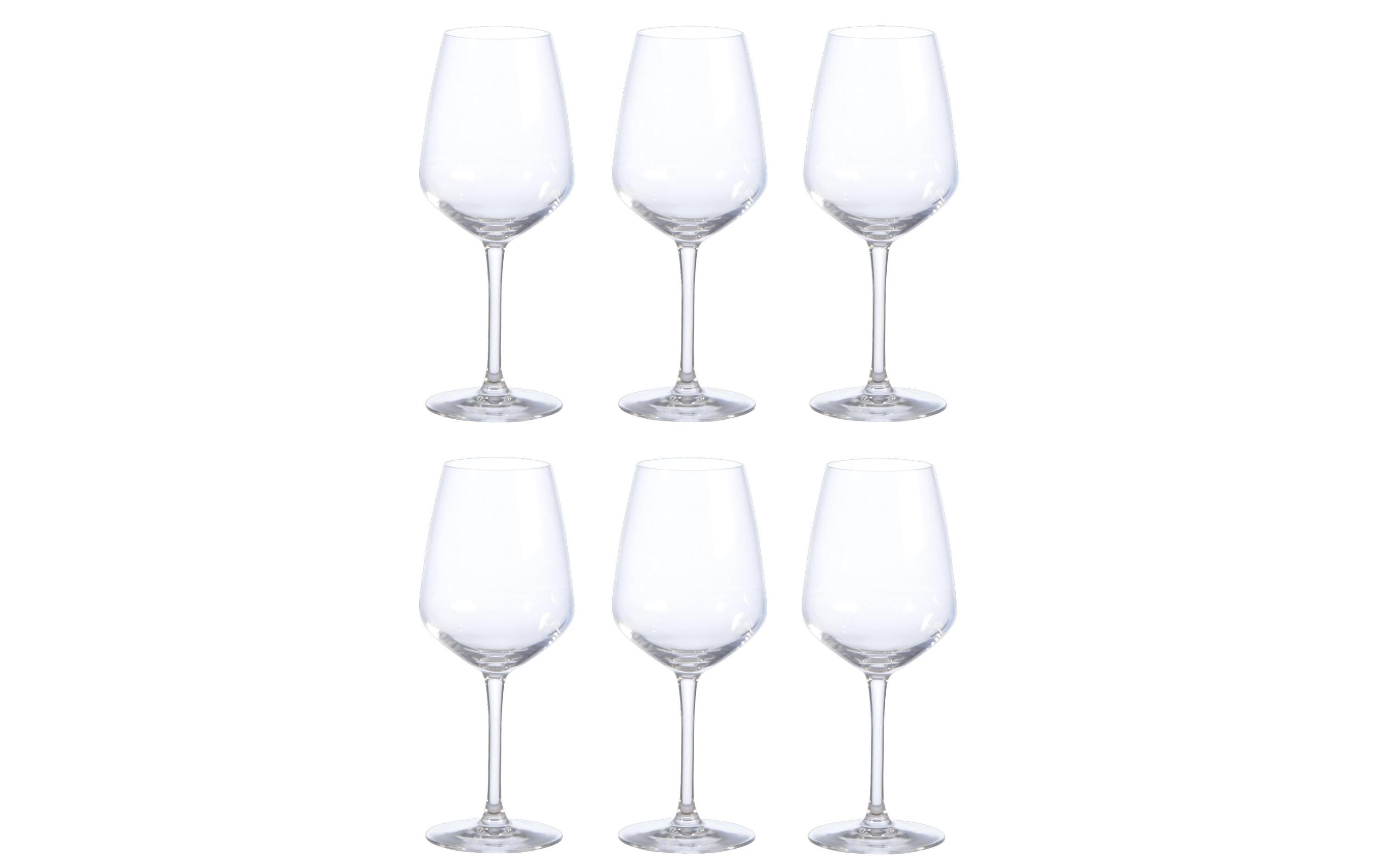 Arcoroc Rotweinglas Juliette 400 ml, 6 Stück, Transparent