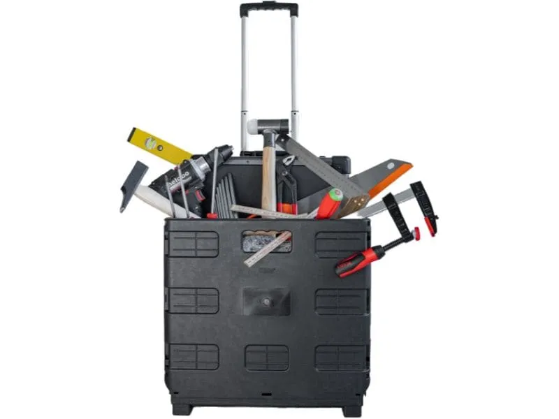 Edi Baur Faltbare Klappbox auf Rollen 45 L Edi Baur Faltbare Klappbox auf Rollen 45 L