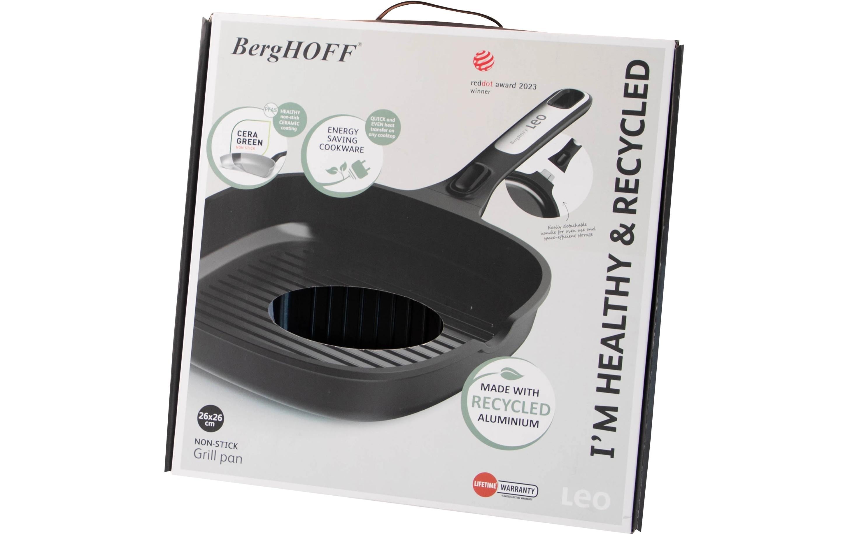BergHOFF Grillpfanne Leo Phantom 26 cm BergHOFF Grillpfanne Leo Phantom 26 cm
