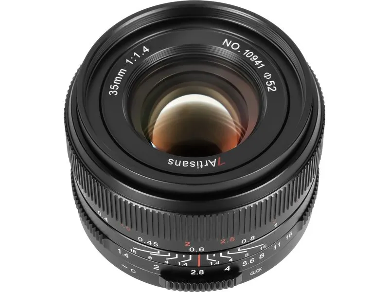 7Artisans Festbrennweite 35mm F/1.4 Mark III FF Schwarz – Canon RF 7Artisans Festbrennweite 35mm F/1.4 Mark III FF Schwarz – Canon RF