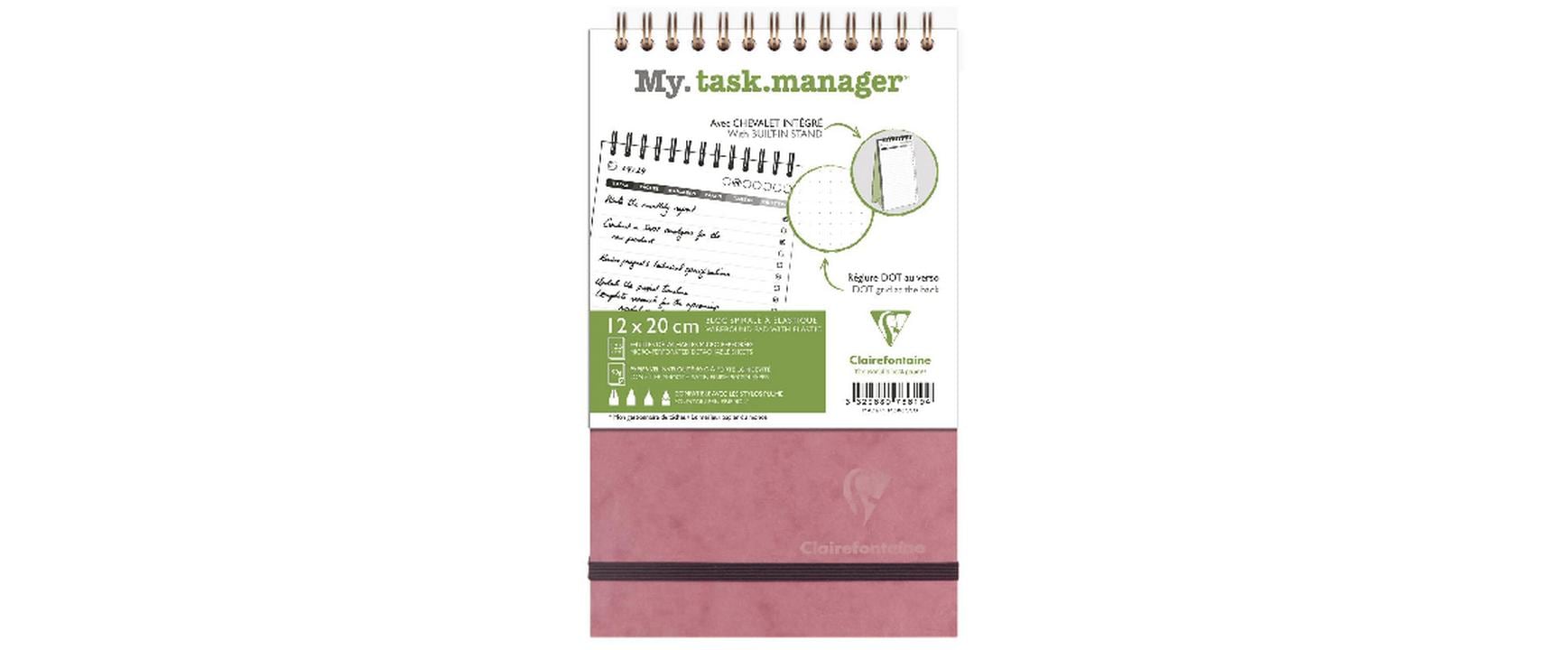 Clairefontaine Taschenplaner AgeBag Rosa