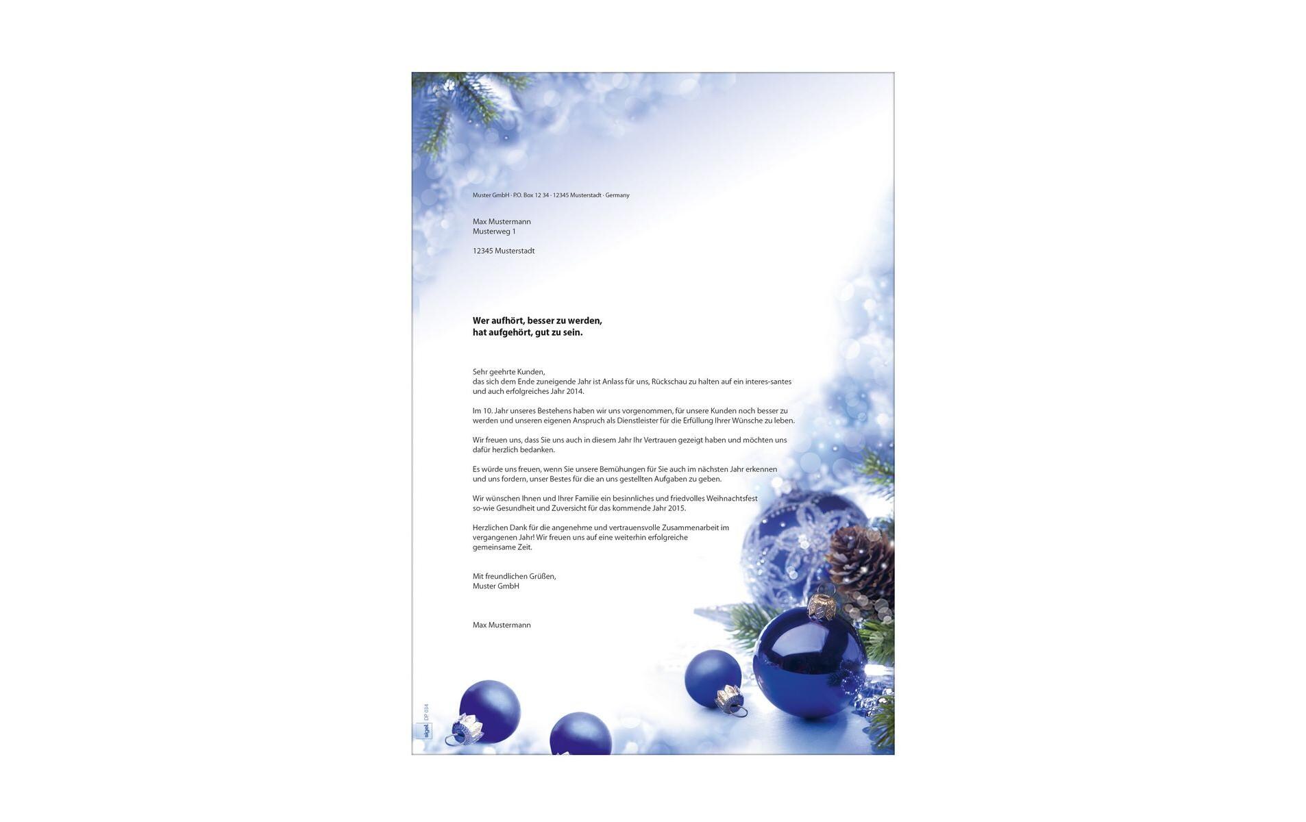 Sigel Motivpapier Blue Harmony, A4, 90 g/m², 100 Blatt