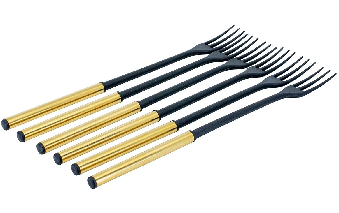 Kadastar Käsefonduegabel Protect Gold 6 Personen