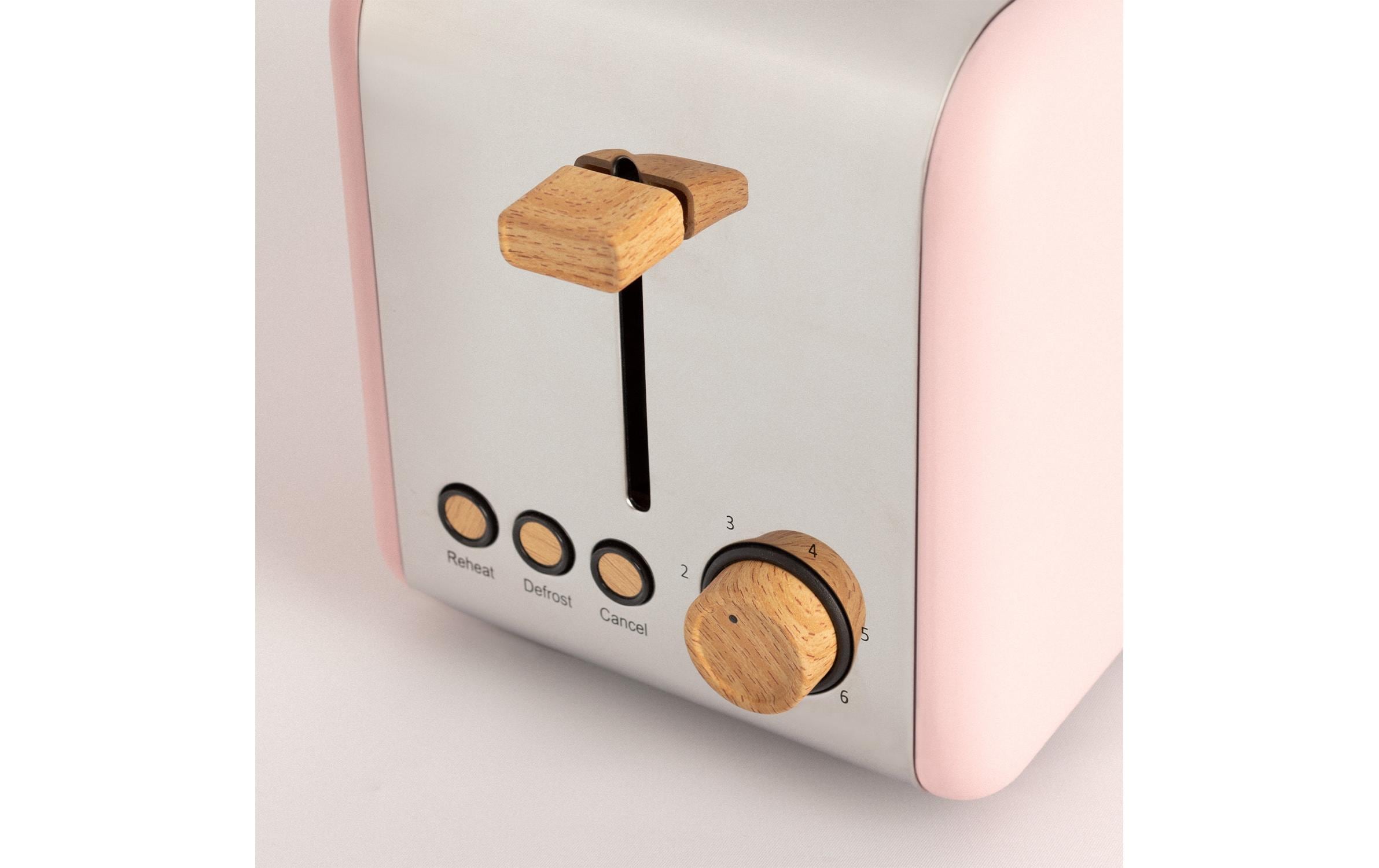Create Toaster Retro Pastelrosa