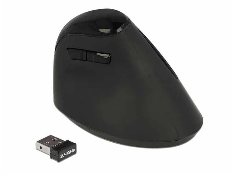 Delock Ergonomische Maus 12599 USB kabellos Delock Ergonomische Maus 12599 USB kabellos