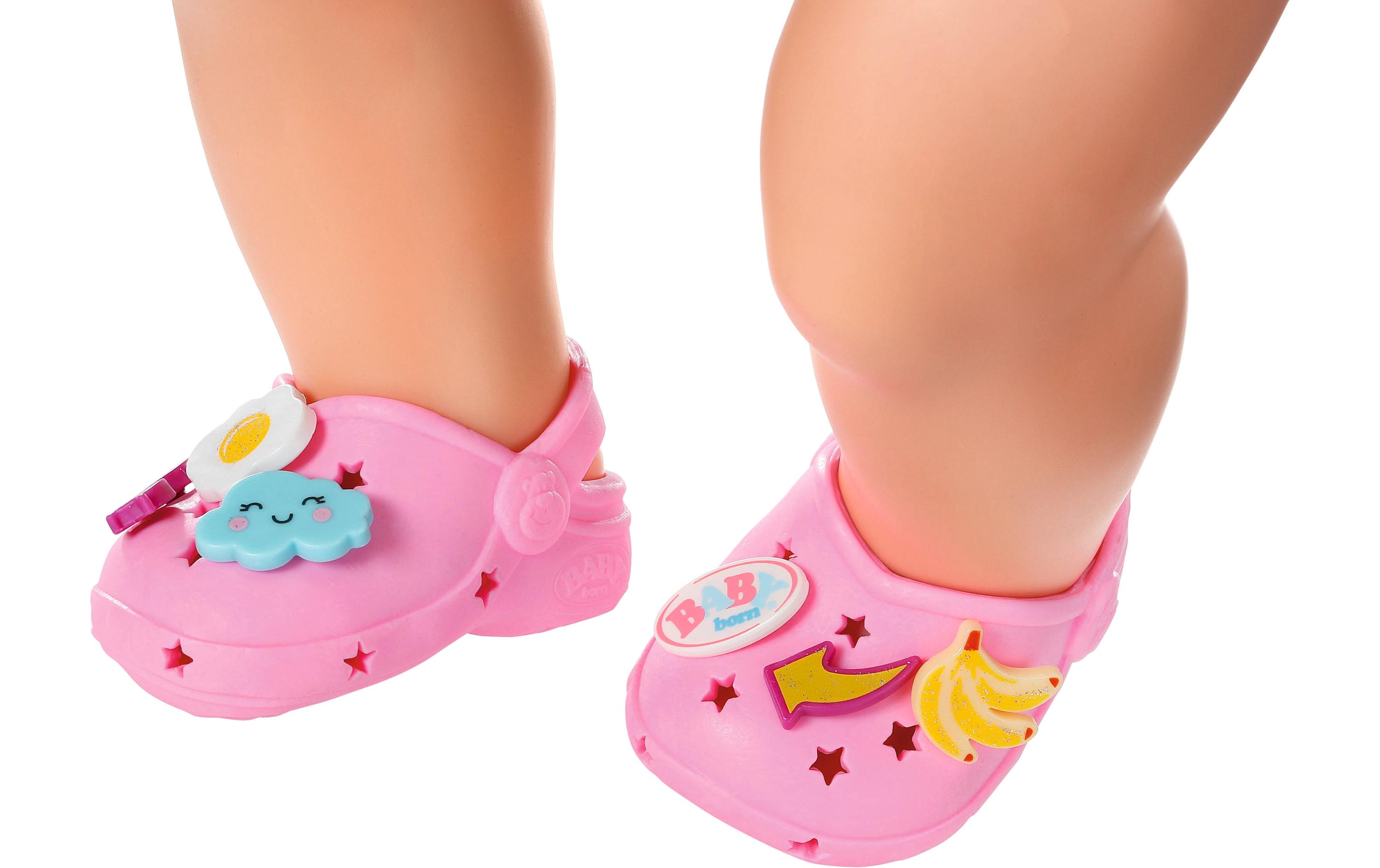 Baby Born Puppenkleidung Schuhe mit Pins assortiert