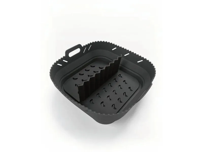 GOURMETmaxx Silikonform 21 x 21 x 8 cm, Anthrazit