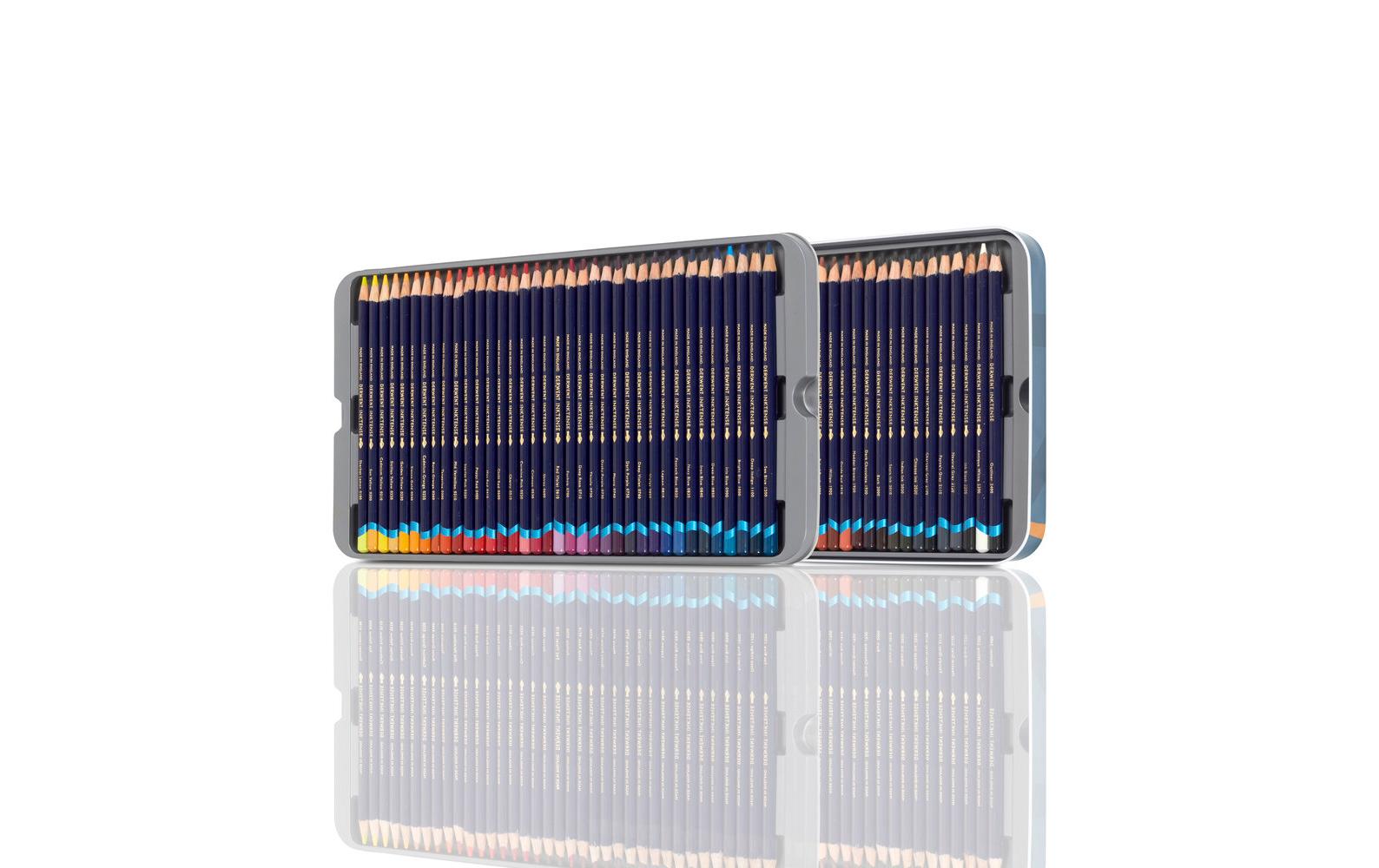 Derwent Inktense Permanent Aquarellstifte, Wasserlöslich, 72-teilig Derwent Inktense Permanent Aquarellstifte, Wasserlöslich, 72-teilig