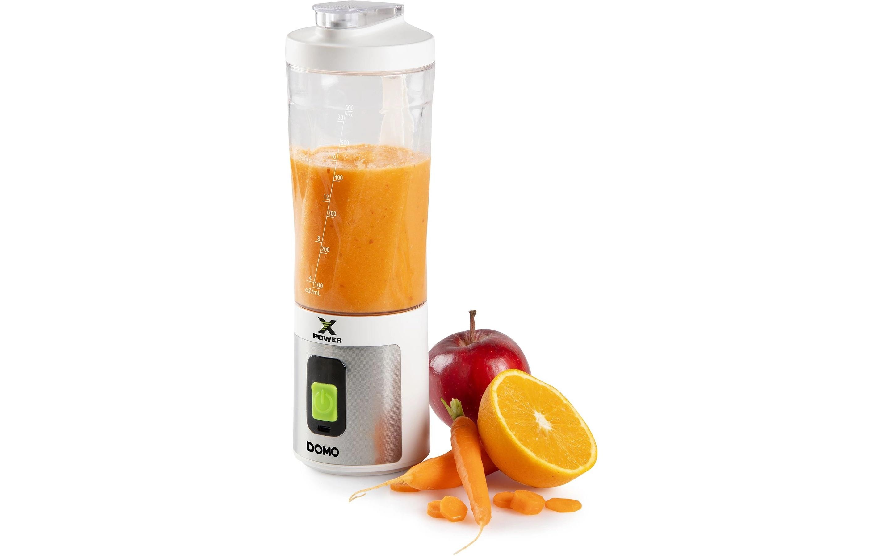 Domo Standmixer DO752BL Silber/Weiss