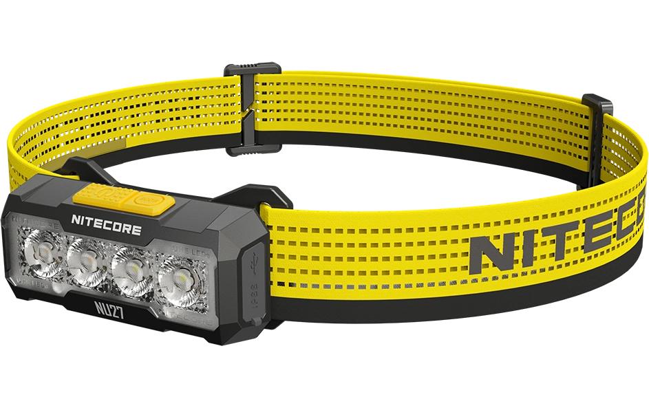 Nitecore Stirnlampe NU27 600 Lumen Gelb/Schwarz Nitecore Stirnlampe NU27 600 Lumen Gelb/Schwarz