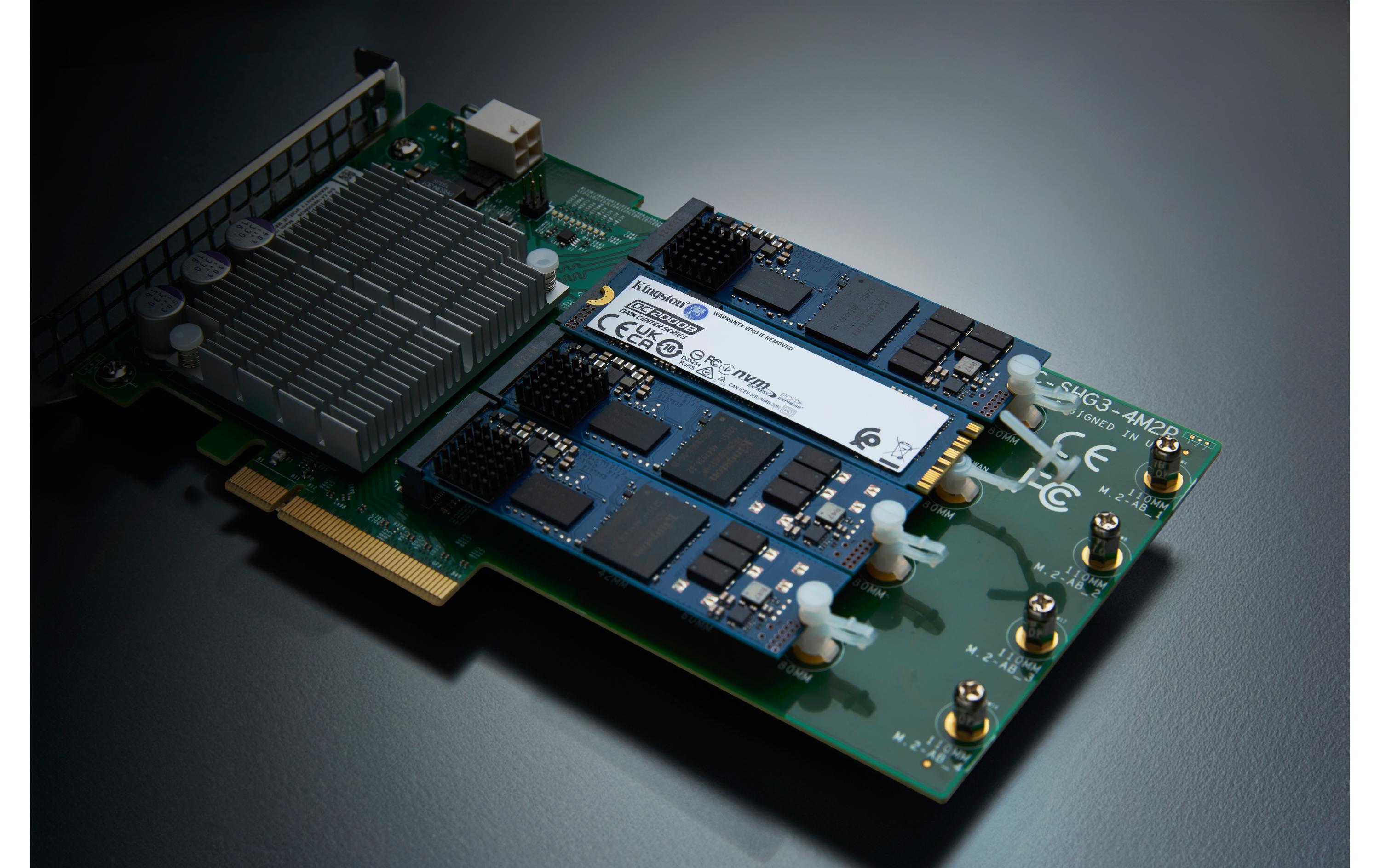 Kingston SSD DC2000B M.2 2280 NVMe 480 GB