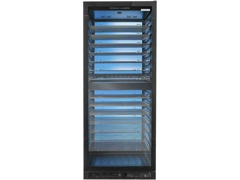 Kibernetik Weinkühlschrank WKH600A Rechts, Schwarz Kibernetik Weinkühlschrank WKH600A Rechts, Schwarz